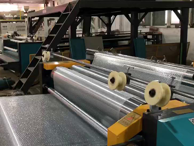 氣泡膜機視頻溫州氣泡膜機制造商